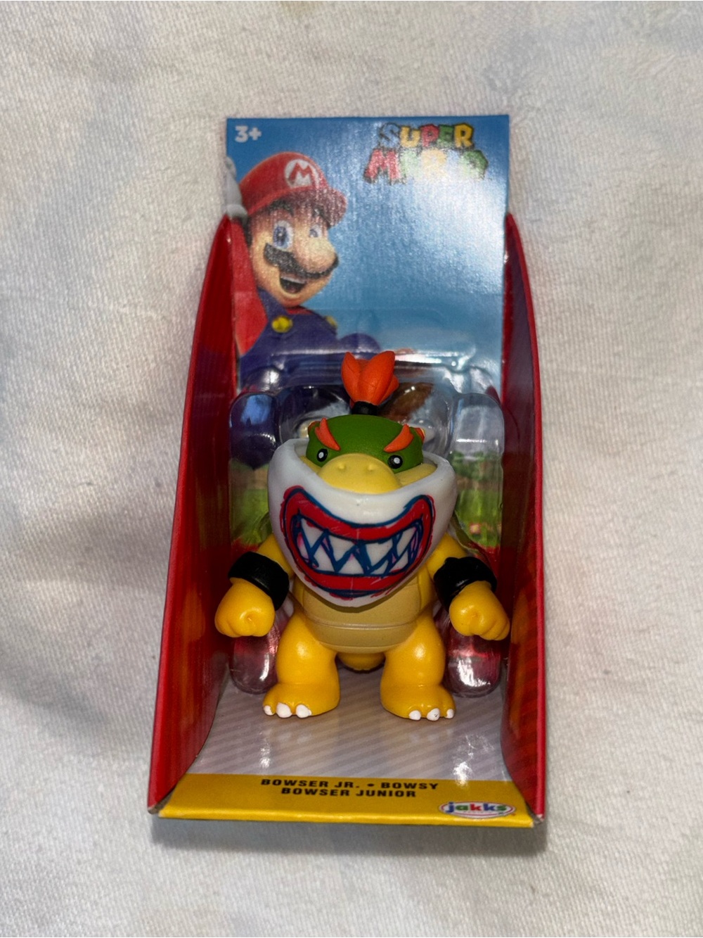 Bowser Jr. Kids Toy Figure - Yellow & Green
